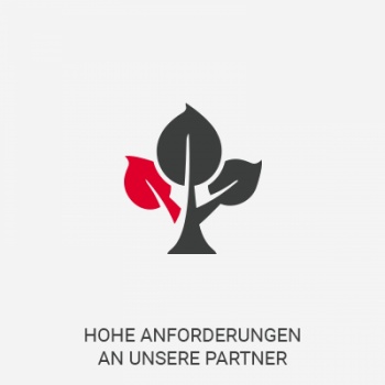 <strong>94 %</strong> unserer europäischen Lieferanten von Sperrholzplatten sind PEFC-zertifiziert. Das Zertifikat ist ein Garant für nachhaltige Forstwirtschaft.